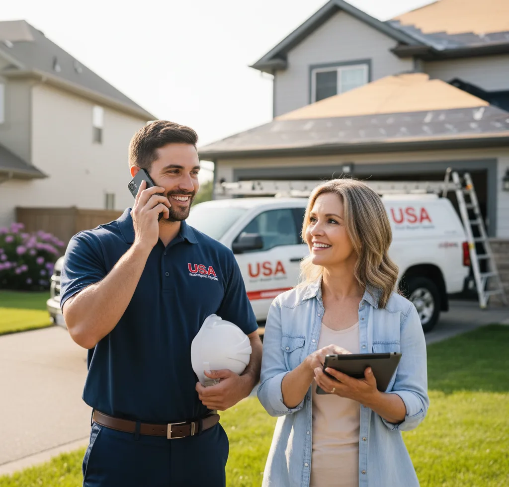 USA Roof Repair Experts customer support in Orland Park